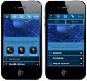 Sample of two layouts of same website